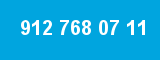 912 768 07 11